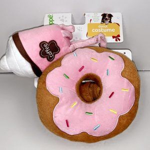 PetShoppe DONUT/COFFEE dog costume M/L NIP